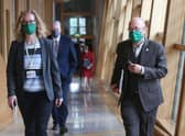 Would Scottish Green Party co-Leaders Patrick Harvie and Lorna Slater be so keen on heat pumps if they weren't on ministerial salaries? (Picture: Fraser BremnerAFP/Getty)