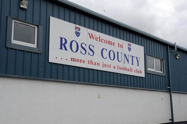 Ross County have had to abandon football operations due to covid. (Picture Michael Gillen)