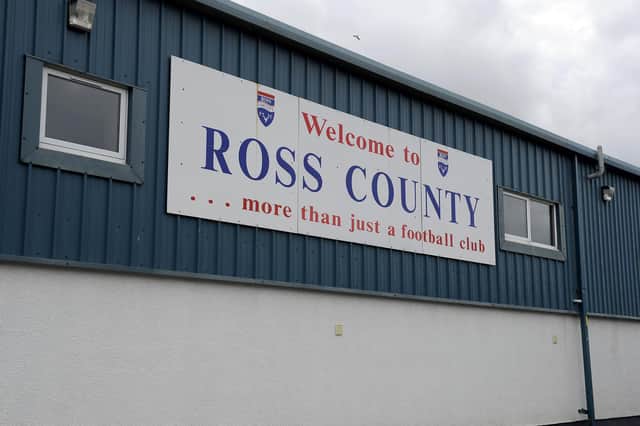 Ross County have had to abandon football operations due to covid. (Picture Michael Gillen)