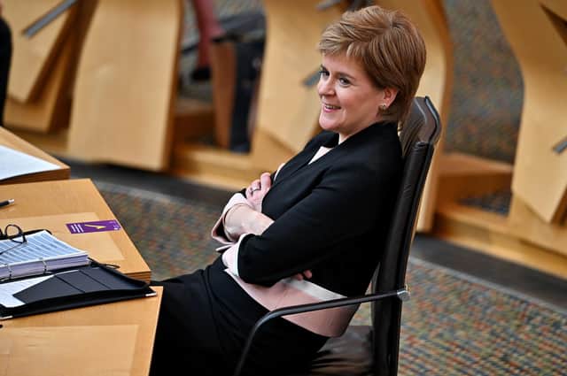 Nicola Sturgeon has complained of a 'politically catastrophic and morally repugnant' challenge by the UK Government over the incorporation the UN Convention on the Rights of the Child into Scots Law (Picture: Jeff J Mitchell/WPA pool/Getty Images)