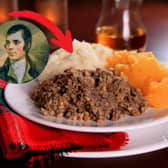 Burns Night falls on January 25 and it marks the birthday of Scotland's national poet, Robert Burns, who died in 1796.