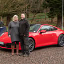 Joanne and Iain McGuigan with their star prize