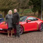 Joanne and Iain McGuigan with their star prize