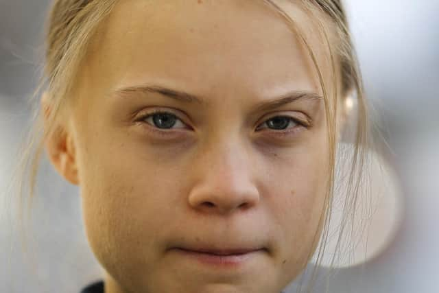 Climate change activist Greta Thunberg has openly shared her thoughts about attending COP26 on Twitter. Photo: AP Photo/Markus Schreiber, File