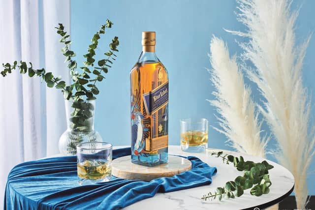 FTSE 100 spirits giant Diageo has a vast portfolio that includes Johnnie Walker whisky (above), Guinness stout and Smirnoff vodka.