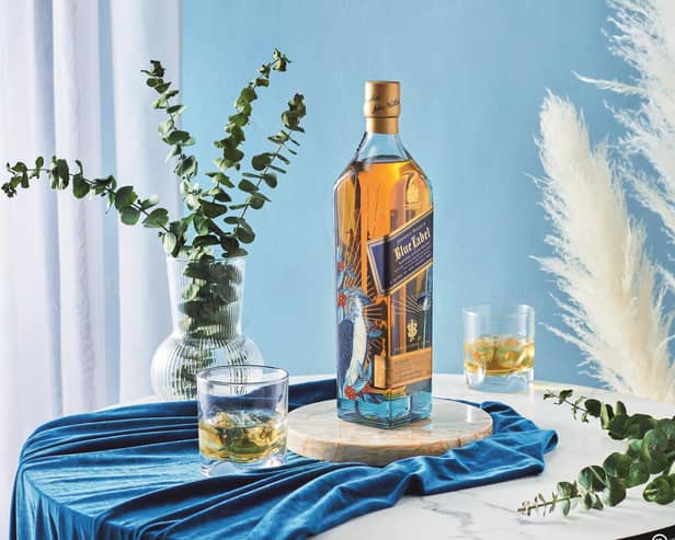 FTSE 100 spirits giant Diageo has a vast portfolio that includes Johnnie Walker whisky (above), Guinness stout and Smirnoff vodka.