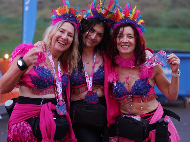 The Moonwalk took place on Saturday evening
