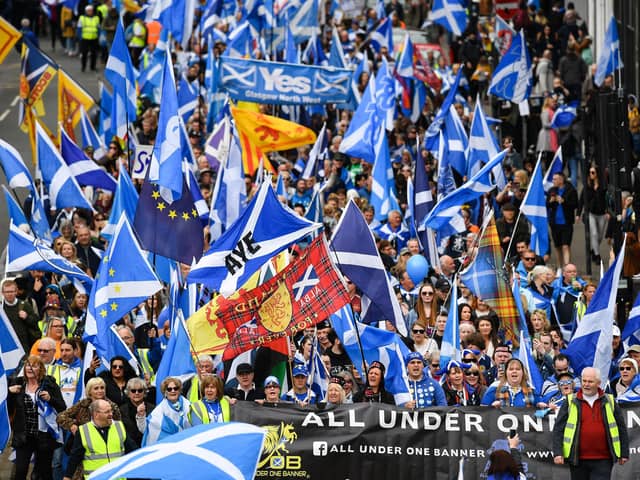 With the SNP in trouble, many independence supporters may stay at home at the next general election (Picture: Jeff J Mitchell/Getty Images)
