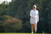 Gemma Dryburgh walks on the 18th hole during the final round of the TOTO Japan Classic at the Taiheiyo Club's Minori Course in Omitama, Ibaraki, Japan. Picture: Yoshimasa Nakano/Getty Images.