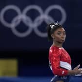 Simone Biles has decided to withdraw from Thursday’s women’s all-around Olympic gymnastics final. Picture: Gregory Bull