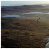 An artist's impression of an aerial view of Spaceport 1(pic: Comhairle nan Eilean Siar)