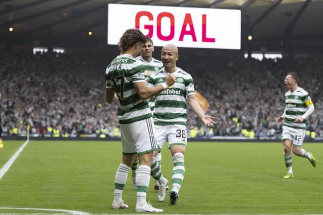 Celtic winger Jota's decisive strike in the Hampden semi-final with rivals Rangers ultimately could be considered a goal of huge significance beyond settling the encounter. (Photo by Paul Devlin / SNS Group)