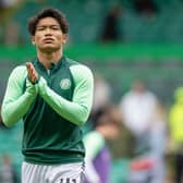 Celtic's Reo Hatate was benched for the 4-2 win over Ross County in the opening Scottish Premiership match of the season. (Photo by Craig Foy / SNS Group)
