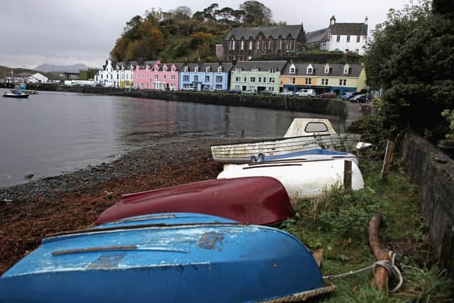 Portree Harbour on the Isle of Skye is a magnet for visitors – but will they soon need to pay a tax to stay overnight? (Picture: Jeff J Mitchell/Getty Images)