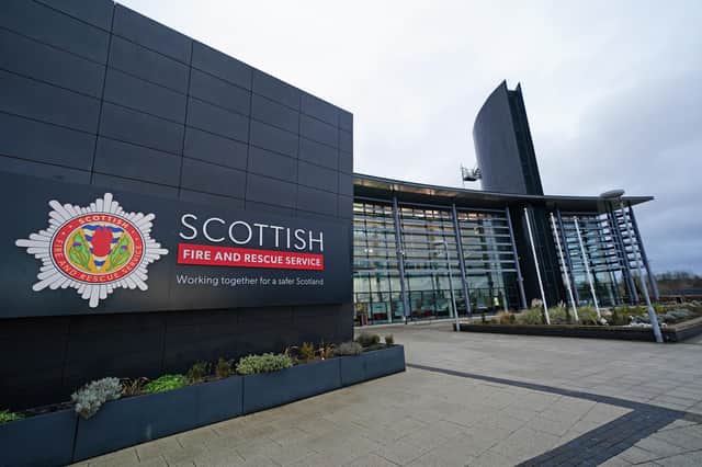 The Scottish Fire and Rescue Service (SFRS) headquarters in Cambuslang, Glasgow.