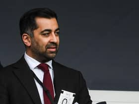 First Minister Humza Yousaf attended the recent Scottish Cup semi-final between Celtic and Rangers at Hampden.  (Photo by Craig Foy / SNS Group)