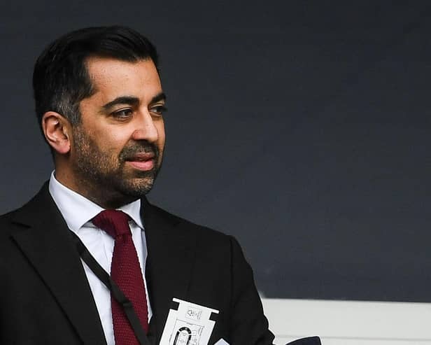 First Minister Humza Yousaf attended the recent Scottish Cup semi-final between Celtic and Rangers at Hampden.  (Photo by Craig Foy / SNS Group)