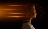 Portrait of young woman on dark background. Concept of computer science  (Picture: stock.adobe.com)