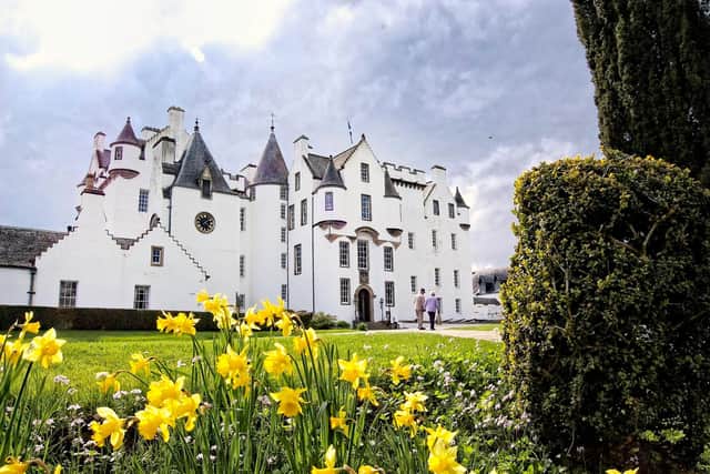 Blair Castle in Blair Atholl, Perthshire, the family seat of Lord George Murray. His wife and children remained here when he went into exile in the Netherlands in 1746. PIC: Blair Castle Collection.