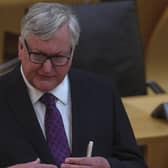 Fergus Ewing, now a backbench MSP, furiously attacked the deposit return scheme.