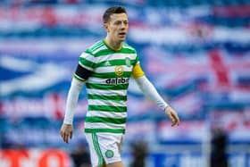 Captain Callum McGregor turned into his own net on January 2, 2021 to give Rangers a 1-0 win. (Photo by Craig Williamson / SNS Group)