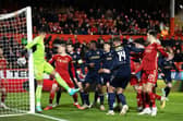 Lee Ashcroft levelled with this goal in Dundee's 1-1 draw at Aberdeen.