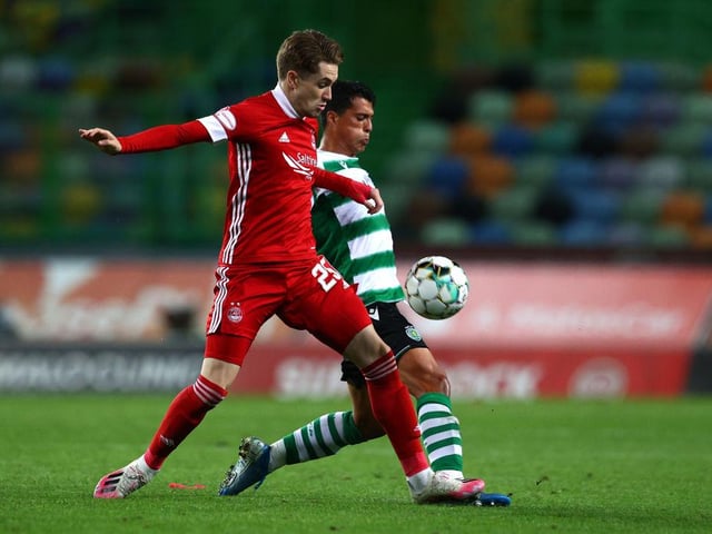 The Gers have already announced a pre-contract agreement for the Aberdeen winger, but we've seen them bring forward that kind of deal before when they paid a nominal fee to Dundee to get Glen Kamara through the door in January 2019. Could they make a similar move before the deadline passes this time around? (Photo by Carlos Rodrigues/Getty Images)