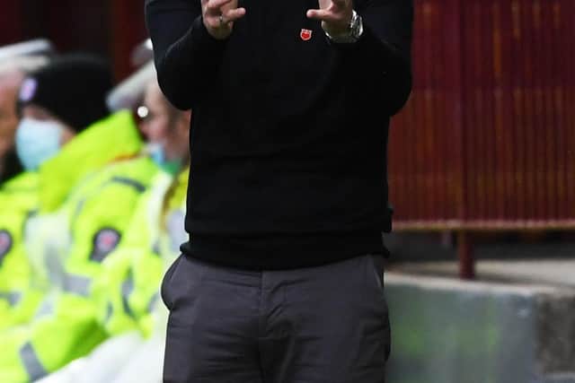 Motherwell boss Graham Alexander. (Photo by Craig Foy / SNS Group)