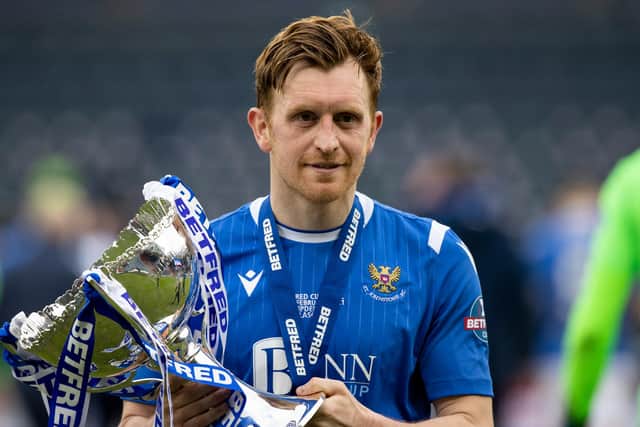St Johnstone's Liam Craig admits that when he at last got his hands on a trophy with with the Betfred Cup success in February, three months later he would have the opportunity to claim another one. (Photo by Craig Williamson / SNS Group)
