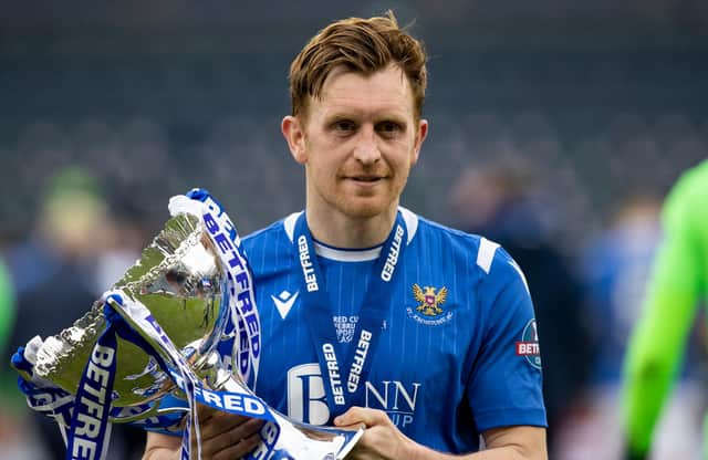 St Johnstone's Liam Craig admits that when he at last got his hands on a trophy with with the Betfred Cup success in February, three months later he would have the opportunity to claim another one. (Photo by Craig Williamson / SNS Group)