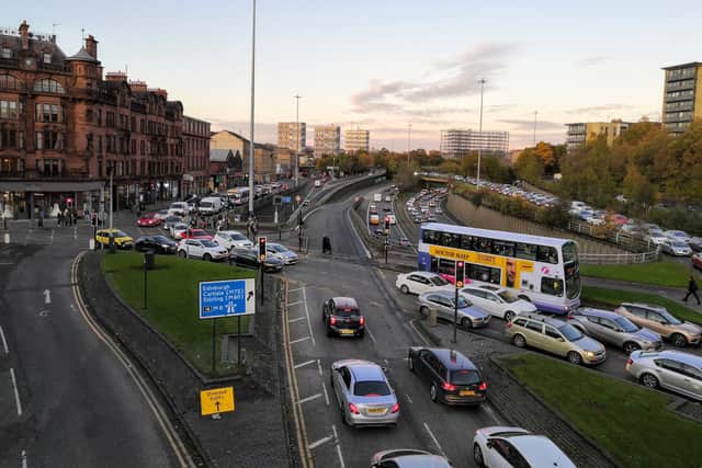 People who drive non-compliant vehicles into Glasgow's LEZ face a fine of £60, which doubles each time the offence is repeated up to a maximum of £480 - figures show more than £500,000 of penalties have been dished out since enforcement of regulations began in June. Picture: David MacArthur/University of Glasgow