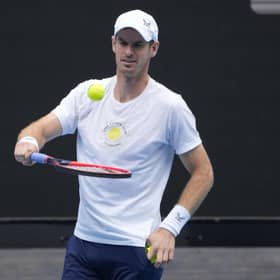 Andy Murray faces Matteo Berrettini in the first round of the Australian Open.