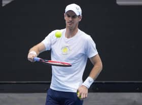 Andy Murray faces Matteo Berrettini in the first round of the Australian Open.