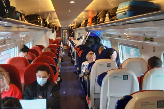 The quiet coach has its advantages for long train journeys, writes Alastair Dalton (Picture: The Scotsman)