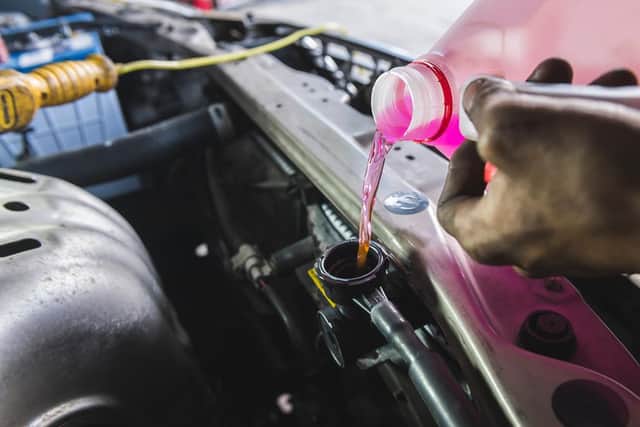 With soaring temperatures it's vital to check your car's coolant is at the correct level