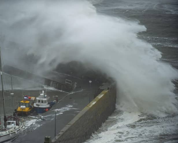 Storm Barat, which sparked a red 'danger to life' weather warning, caused widespread disruption in the north-east of Scotland in October last year