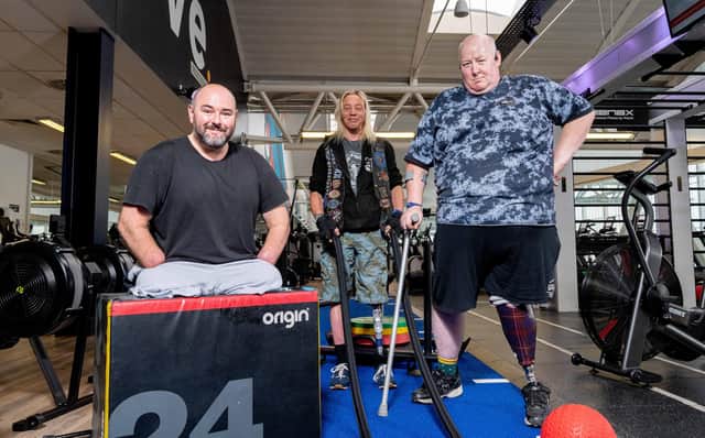 Ian Retalic, Derek Stephen and Ian Aitken. (Pic: Ian Roman)
