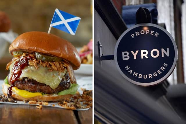 Burger restaurant chain Bryon has renamed one of its most popular offerings in honour of Scotland’s dramatic victory against Serbia.