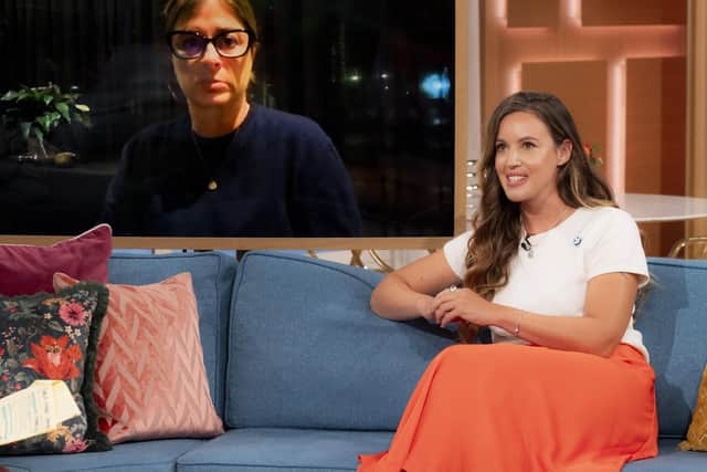 Charlie Webster appearing on This Morning last September. Picture: Ken McKay/ITV/Shutterstock