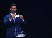 Former Turkish international goalkeeper Volkan Demirel picked Hearts out the bowl for Group A. (Photo by OZAN KOSE/AFP via Getty Images)