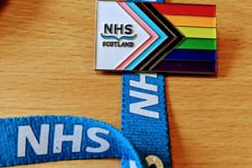 Wearing the NHS Scotland Progress Pride badge is a  small move we can make to help our LGBT+ patients and colleagues feel safe, writes Molly Usborne. PIC: Contributed.