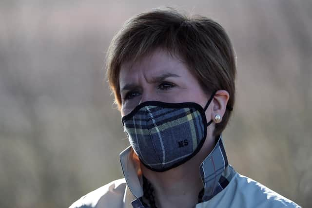 First Minister Nicola Sturgeon. Picture: PA