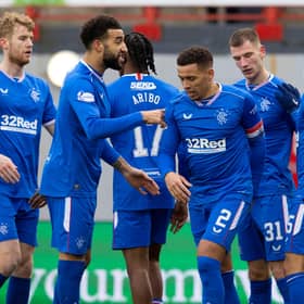 How the Rangers players rated in the draw with Hamilton. Picture: SNS