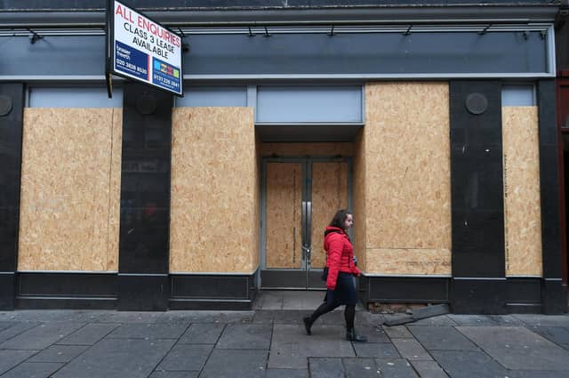 The support grants were intended to help small businesses forced to close up during the pandemic