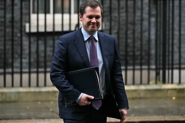 Immigration minister Robert Jenrick leaves 10 Downing Street. Picture: Ben Stansall/AFP via Getty Images