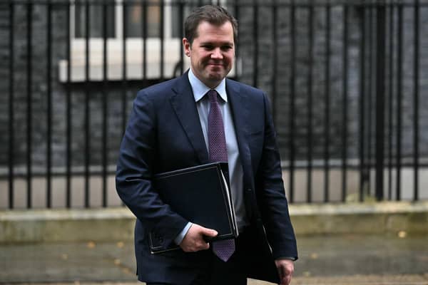 Immigration minister Robert Jenrick leaves 10 Downing Street. Picture: Ben Stansall/AFP via Getty Images