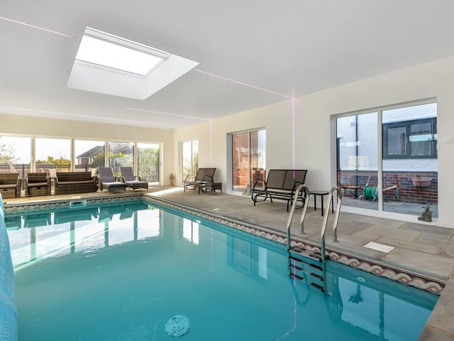 This four bedroom home in Glebe Park Avenue is on sale for £1.185m. It is listed by Fine and Country.