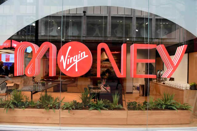 The lender has rebranded its Clydesdale Bank and Yorkshire Bank branches under the Virgin Money banner. Picture: Virgin Money