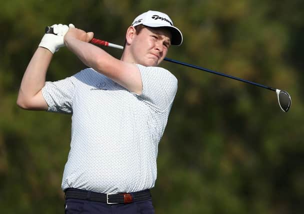 Bob Macintyre returns to action this week for the first time since teeing up in the DP World Tour Championship at Jumeirah Golf Estates in Dubai in mid-December. Picture: Francois Nel/Getty Images.