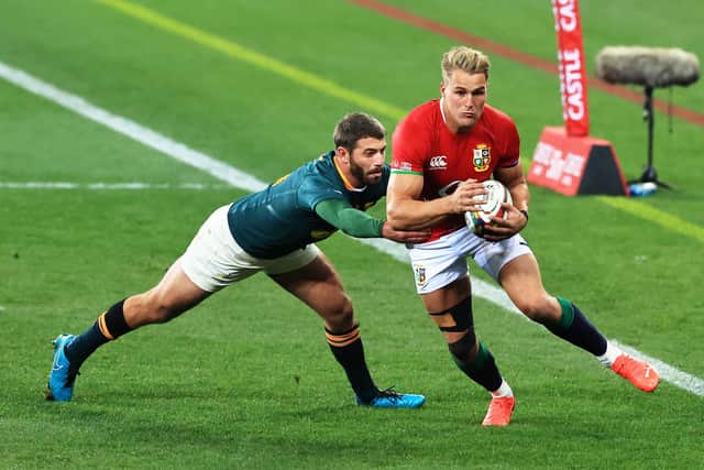 Duhan van der Merwe's selection was questioned in some quarters but he was solid throughout. Picture: David Rogers/Getty Images